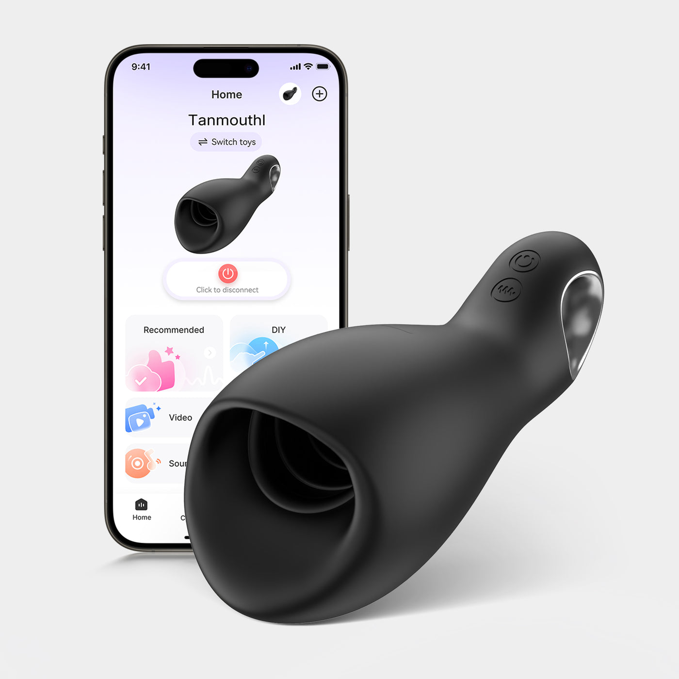 TANMOUTH| 3-in-1 Masturbatoren & APP