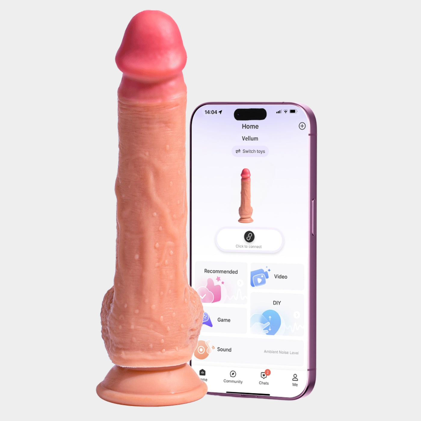 DESPERADO| APP-AI Smart Stossdildo XXL