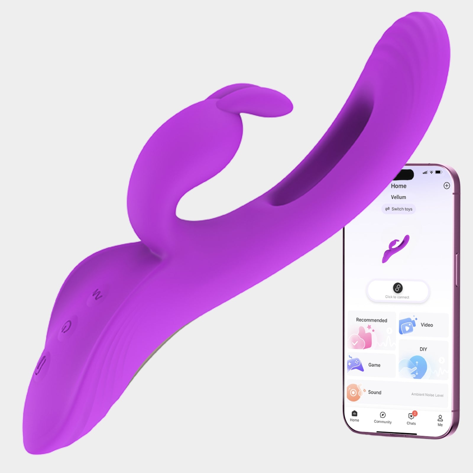 VERAX 4| APP-gesteuerter Klitoris- & G-Punkt-Stimulation