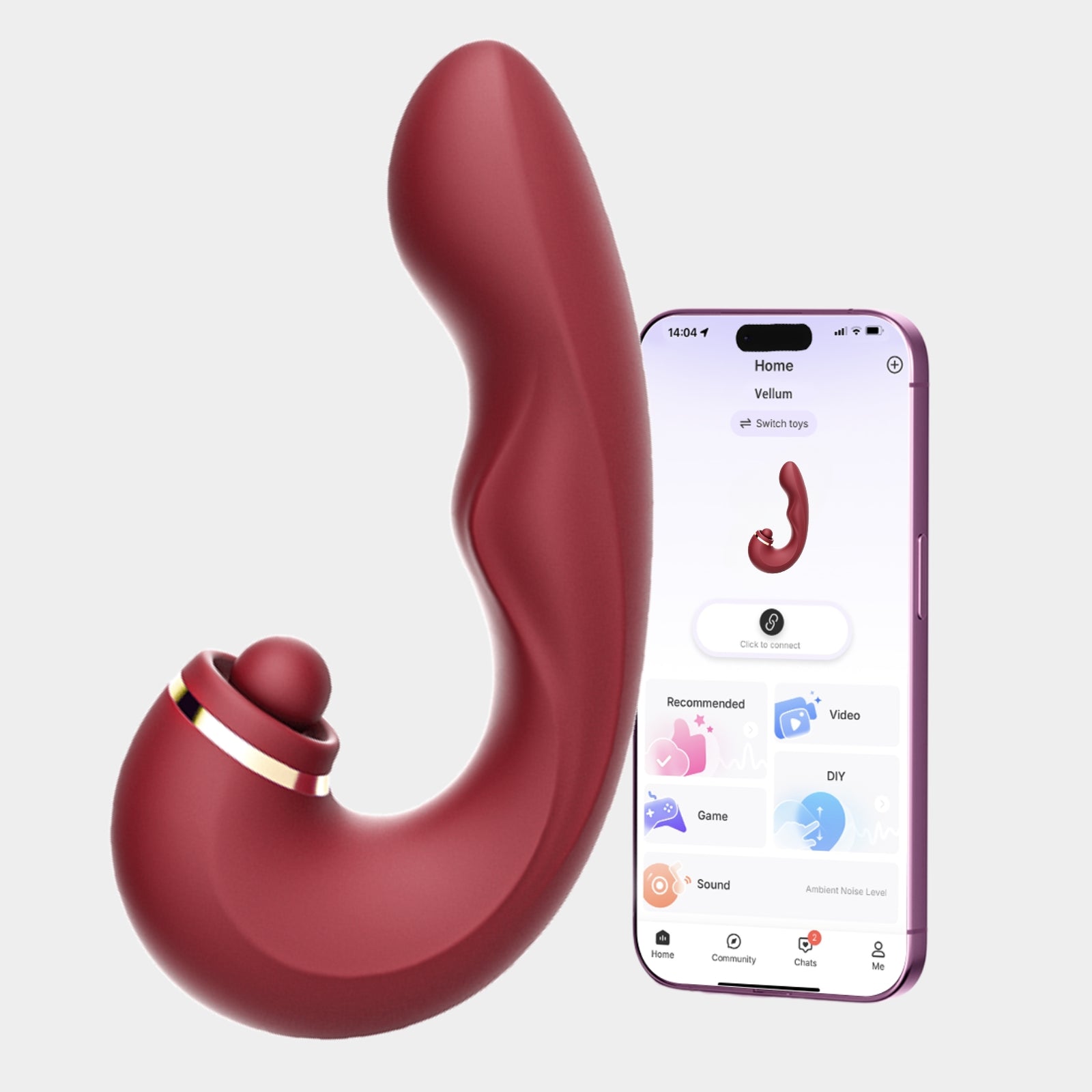 VORTEX 3P| APP-G-Punkt Vibrator – Dildo Aktion